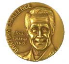 Dantian Challenge Medal, front view
